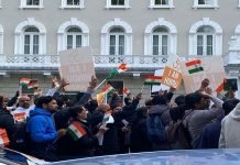 Protesters Face Off After Vandalism At Pakistan High Commission in London PHC L - The News Today - TNT