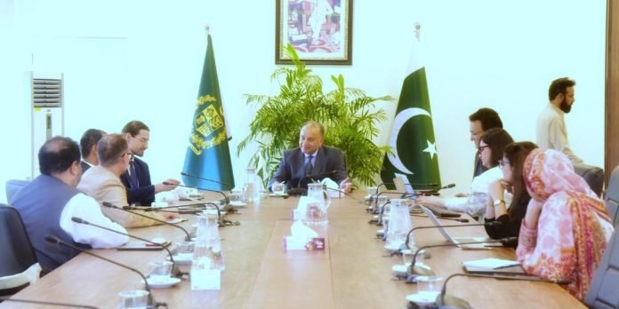 Musaddiq Malik Chairs meeting Musaddiq Mailk chairs meeting