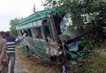 One Killed, 40 Hurt In Pilgrim Bus Crash In Samba J&K Bus Crash - The News Today - TNT