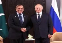 Shehbaz, Putin Meet; Vow To Boost Pak-Russia Relationship Shehbaz and Putin - The News Today - TNT