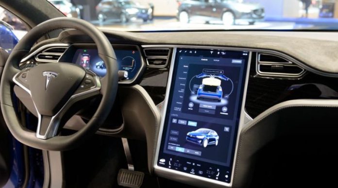 tesla Self Driving Car