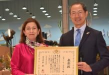 Japanese Embassy Awards Neveen Syed for Promoting Culture Japanese Embassy Awards Neveen Syed for Promoting Culture