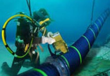 Repair work on submarine cable repeater completed Repair work on submarine cable repeater completed