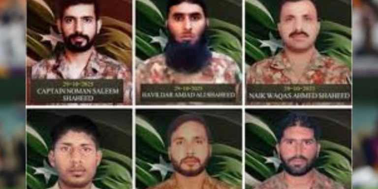 Six Soldiers Martyred, Seven Militants Killed in Kurram Operation