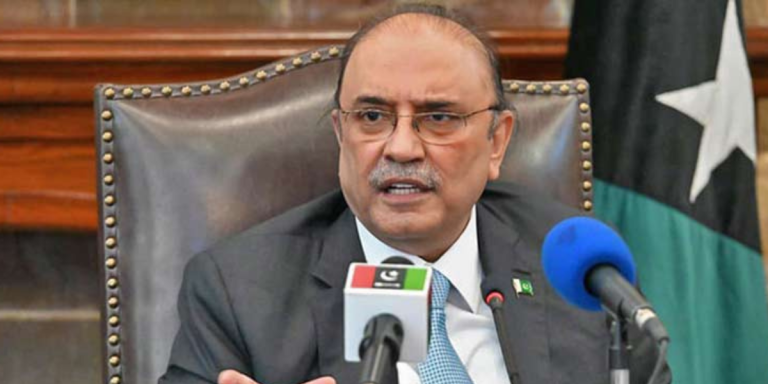 Pakistan will never accept disputed narrative on Kashmir, says Zardari