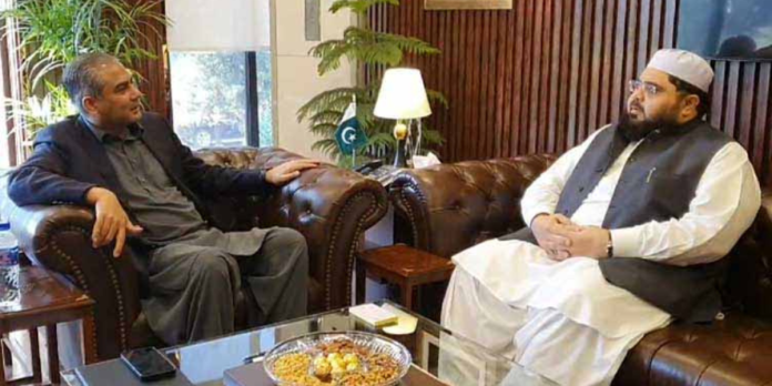 Naqvi, JUP’s Awais Noorani Discuss National Unity