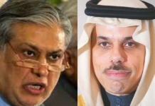 Dar,Saudi Minister Reaffirm Commitment to Gaza Peace