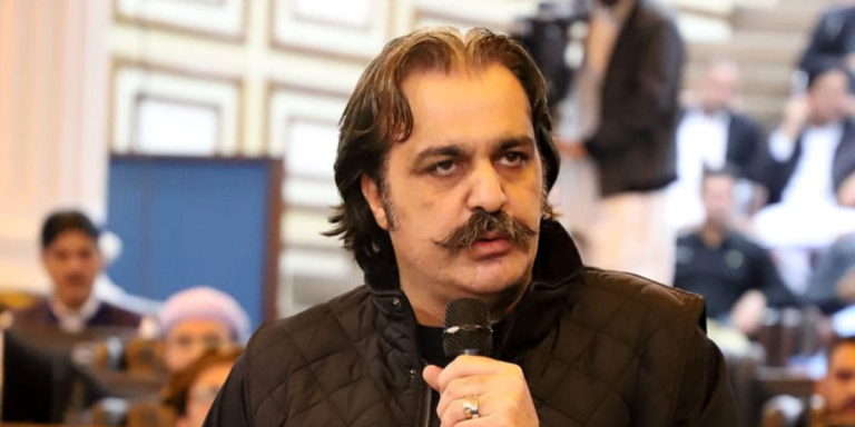 PTI leader Ali Amin Gandapur resigns as Khyber Pakhtunkhwa Chief Minister following Imran Khan’s directive.