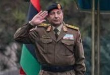 Libyan army chief dies in a plane crash in Turkey
