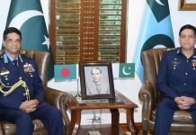 Bangladesh air force chief visits Islamabad to boost defence ties