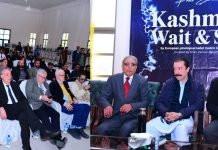 Photo exhibition on Kashmir by European journalist held in Muzaffarabad