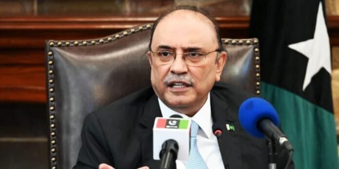 Prisedent Asif Ali Zardari