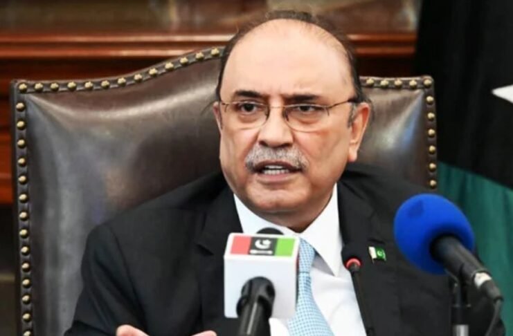 President Zardari vows to protect Pakistan’s peace from cross-border threats Prisedent Asif Ali Zardari