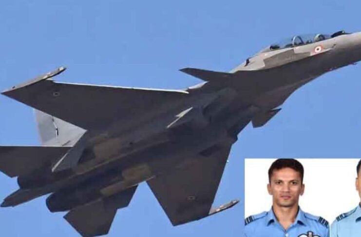 Two Indian Air Force pilots die in Su-30MKI training jet crash in Assam Two Indian Air Force pilots die in Su-30MKI training jet crash in Assam