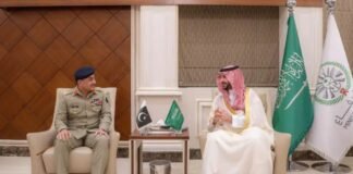 COAS Asim Munir meets Saudi defence minister over Iran attacks COAS Asim Munir meets Saudi defence minister over Iran attacks