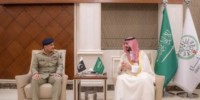 COAS Asim Munir meets Saudi defence minister over Iran attacks