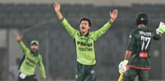 Maaz Sadaqat’s all-round show powers Pakistan to 128-run win over Bangladesh, series level 1-1 Maaz Sadaqat’s all-round show powers Pakistan to 128-run win over Bangladesh, series level 1-1