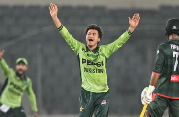 Maaz Sadaqat’s all-round show powers Pakistan to 128-run win over Bangladesh, series level 1-1 Maaz Sadaqat’s all-round show powers Pakistan to 128-run win over Bangladesh, series level 1-1