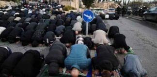 Eid prayers held outside Jerusalem’s old city as Al-Aqsa Mosque remains closed amid Israel-Iran war