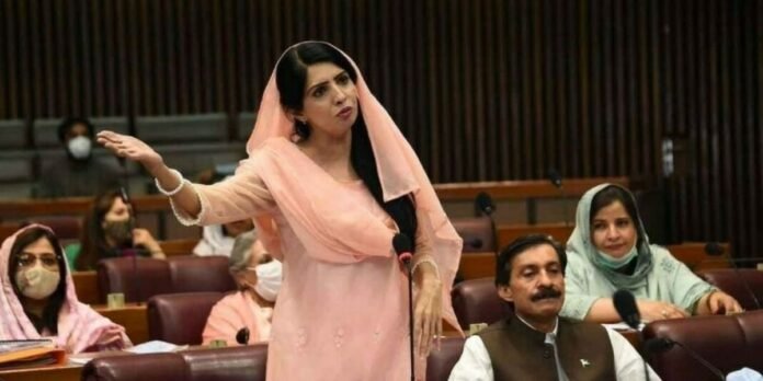 PTI Punjab leader Aliya Hamza Malik arrested in Lahore PTI Punjab leader Aliya Hamza Malik arrested in Lahore