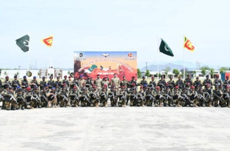 Pakistan, Sri Lanka launch two-week military drill to boost counterterrorism cooperation Pakistan, Sri Lanka launch two-week military drill to boost counterterrorism cooperation