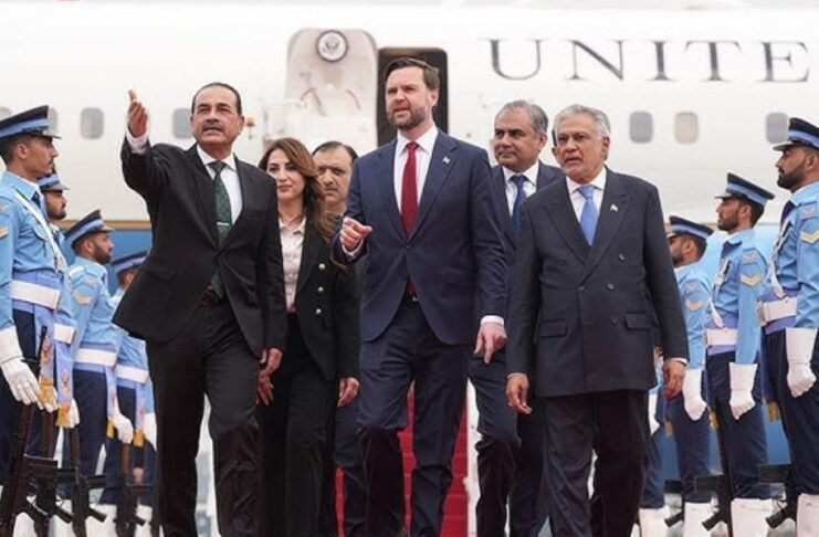 US Voice President JD Vance arrives in Pakistan for peace talks with Iran US Voice President JD Vance arrives in Pakistan for peace talks with Iran