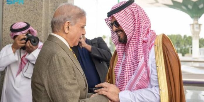 Shehbaz Sharif Arrives in Saudi Arabia for Four-Day Official Visit