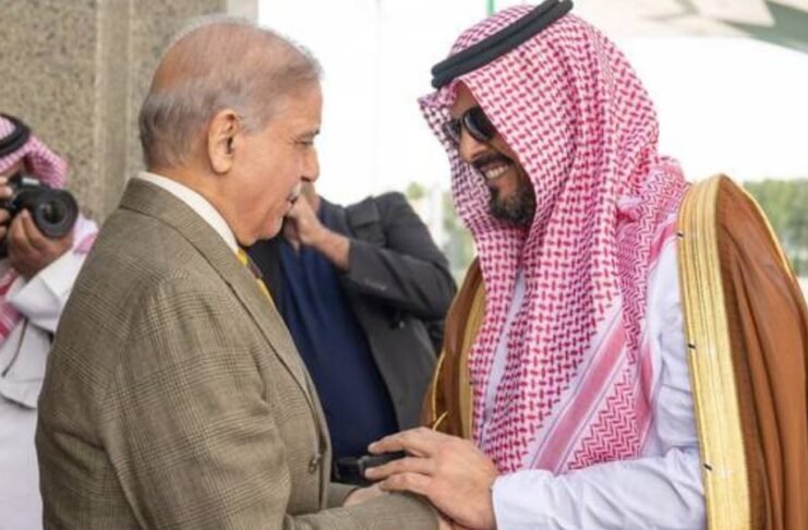 PM Shehbaz Sharif arrives in Saudi Arabia for four-day official visit Shehbaz Sharif Arrives in Saudi Arabia for Four-Day Official Visit