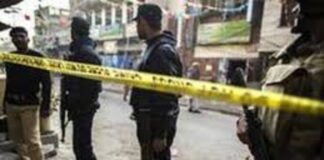 Police constable killed, four injured in attack on polio team security escort in KP Police constable killed, four injured in attack on polio team security escort in KP