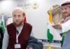 First Pakistani pilgrims arrive in Madinah under Makkah route initiative First Pakistani pilgrims arrive in Madinah under Makkah route initiative