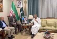 Naqvi meets Iranian envoy, says Islamabad talks fully ready Naqvi meets Iranian envoy, says Islamabad talks fully ready