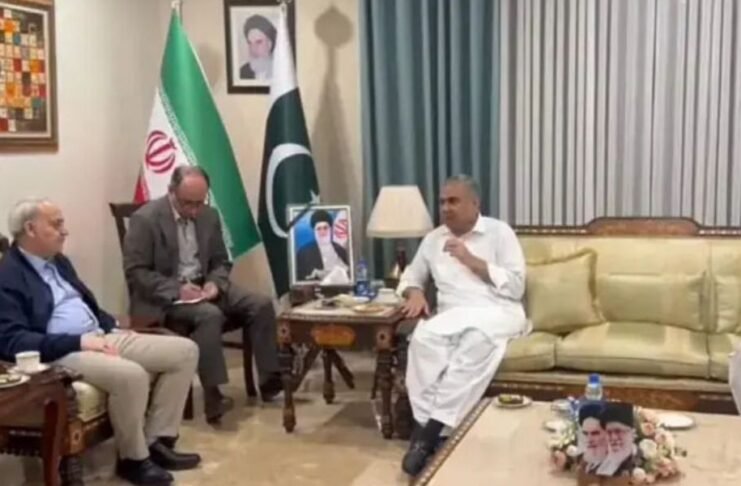 Naqvi meets Iranian envoy, says Islamabad talks fully ready Naqvi meets Iranian envoy, says Islamabad talks fully ready