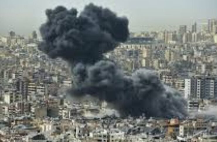 Israel strikes Beirut for the first time since the ceasefire Israel strikes Beirut for the first time since the ceasefire