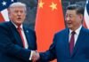 Trump in Beijing: A Visit of Powerlessness Trump and Xi Jinping handshake