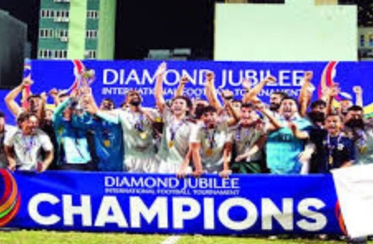 PM Shehbaz congratulates Pakistan Football Team on historic Diamond Jubilee Tournament Triumph PM congratulates Pakistan football team on winning Diamond Jubilee Int’l Football Tournament