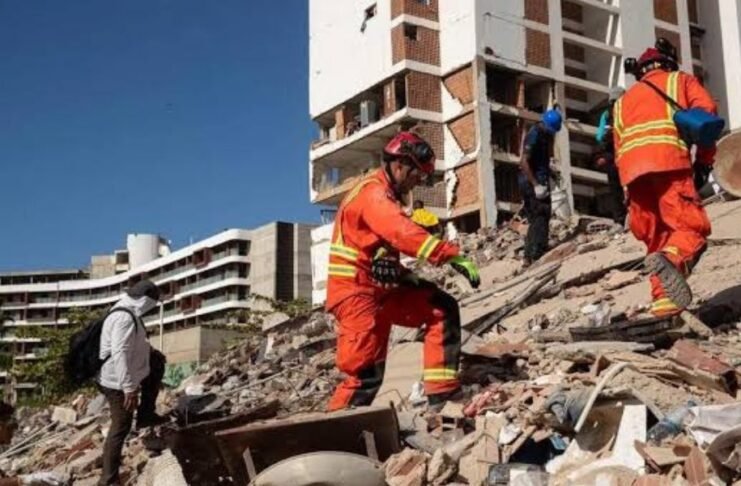 Dozens of deported Venezuelan migrants feared dead after hotel collapse in devastating earthquakes Dozens of deported Venezuelan migrants feared dead after hotel collapse in devastating earthquakes