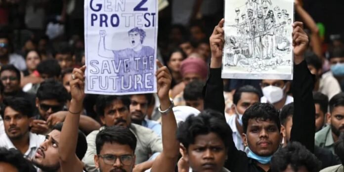 Modi's education minister quits as jubilant Indian youth protesters claim victory Modi's education minister quits as jubilant Indian youth protesters claim victory