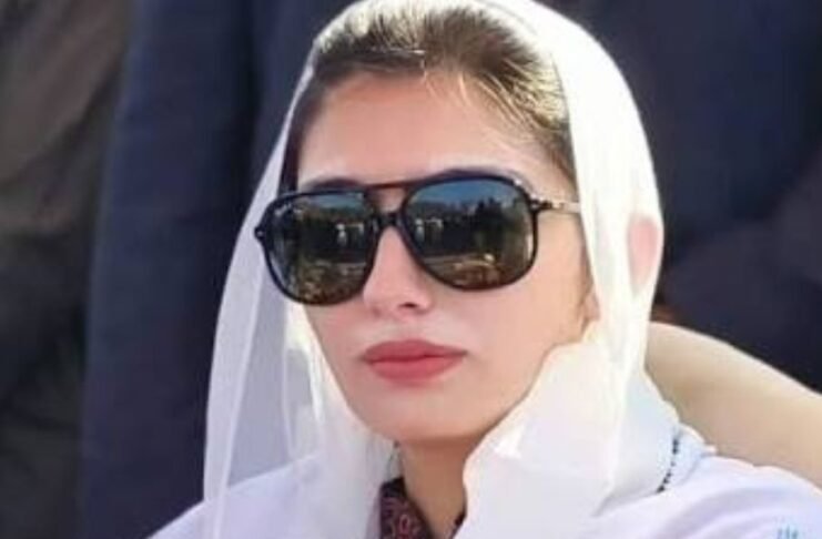 First lady expresses concern over Hina Javed murder, calls for justice Asifa Bhutto-TNT Photo