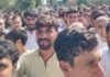 Swat residents protest prolonged load shedding Swat residents protest prolonged load shedding