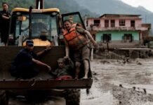 Rescue teams search for survivors after deadly floods hit Nepal, Tibet Rescue teams search for survivors after deadly floods hit Nepal, Tibet
