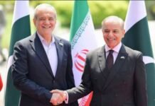 PM Shehbaz, Pezeshkian discuss regional tensions, bilateral cooperation PM Shehbaz Sharif-TNT Photo
