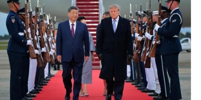 Trump welcomes Xi to Washington looking for a trade win Trump welcomes Xi to Washington looking for a trade win