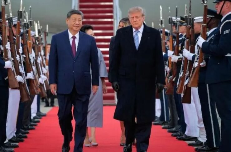 Trump welcomes Xi to Washington looking for a trade win Trump welcomes Xi to Washington looking for a trade win