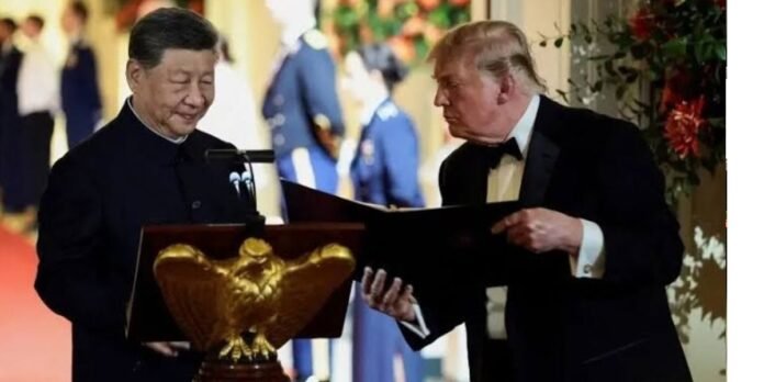 Trump to wrap up Xi summit with a tour of US archives