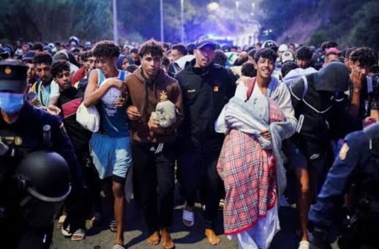 EU to propose emergency protection against massive migrant flows, von der Leyen says EU to propose emergency protection against massive migrant flows, von der Leyen says