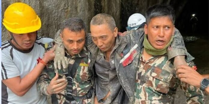Chinese national rescued from Nepal tunnel 10 days after flash flood