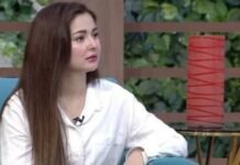 Hania Aamir condemns police action against sailors’ families in Karachi Hania Aamir-TNT Photo