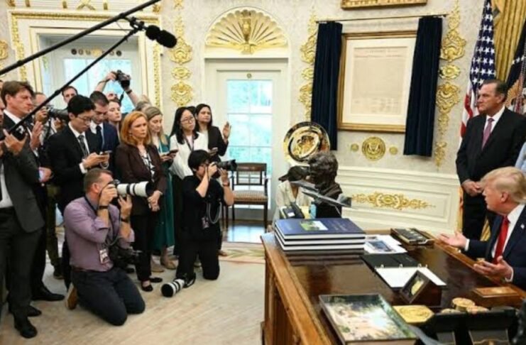 Trump says he is banning media outlets CNN, MS NOW, Politico from White House Trump says he is banning media outlets CNN, MS NOW, Politico from White House