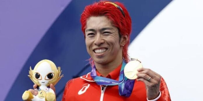 Japan’s Takumi Hojo wins first gold of Aichi-Nagoya Asian Games
