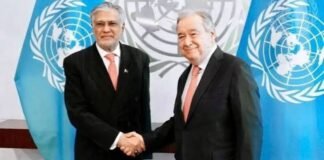 UN Chief, Pakistan FM discuss regional, global developments UN Chief, Pakistan FM Discuss Regional Peace, Global Security